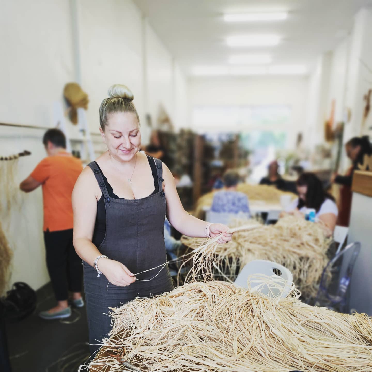 Natural Raffia Macramé Wall Hanging Workshop 24th April Central Coast, NSW