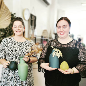Upcycled Textured Vases + Preserved Flower Workshop 28th January 10am Central Coast, NSW