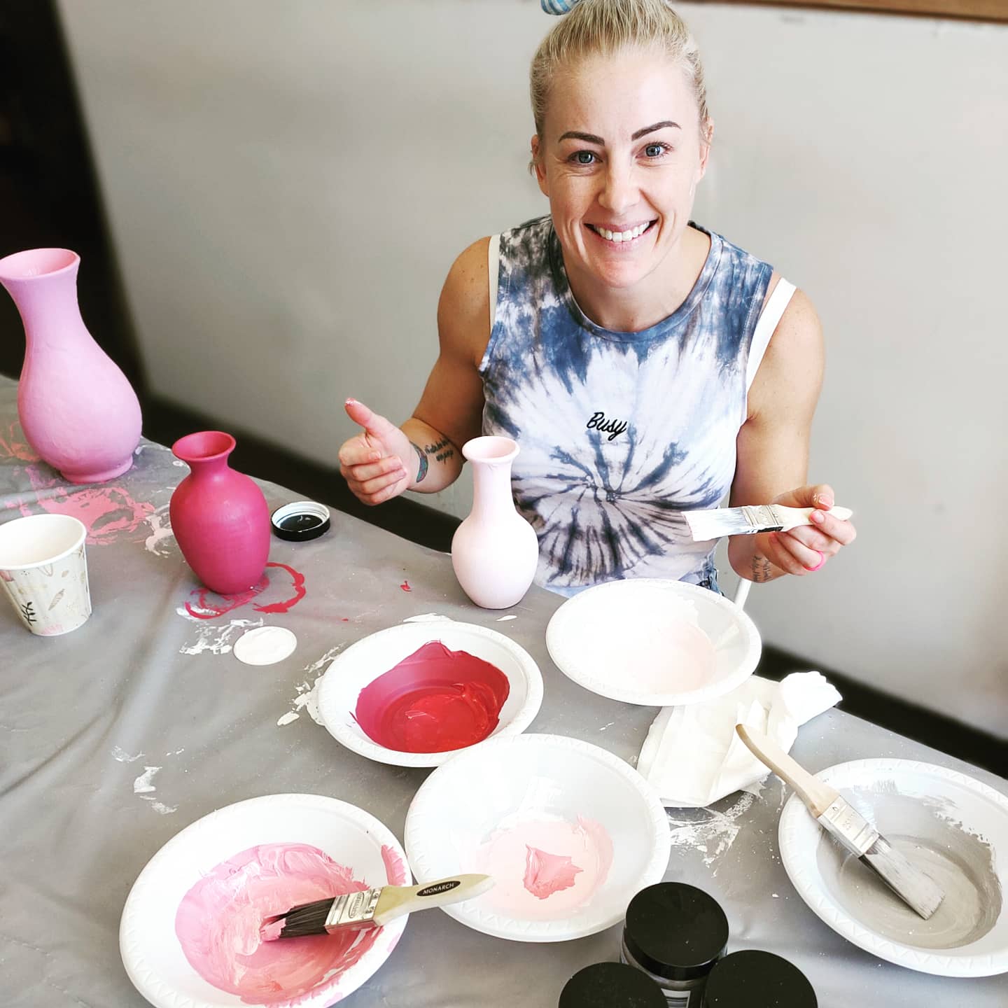 Upcycled Textured Vases + Preserved Flower Workshop 28th January 10am Central Coast, NSW