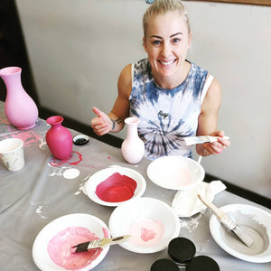 Upcycled Textured Vases + Preserved Flower Workshop 28th January 10am Central Coast, NSW