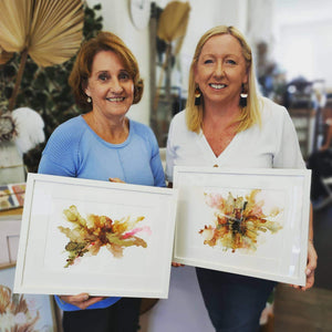 Alcohol Ink Framed Artwork 29th October 10am Central Coast, NSW