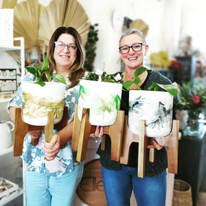 Alcohol Ink Planter Pot Workshop 29th October 10am Central Coast, NSW