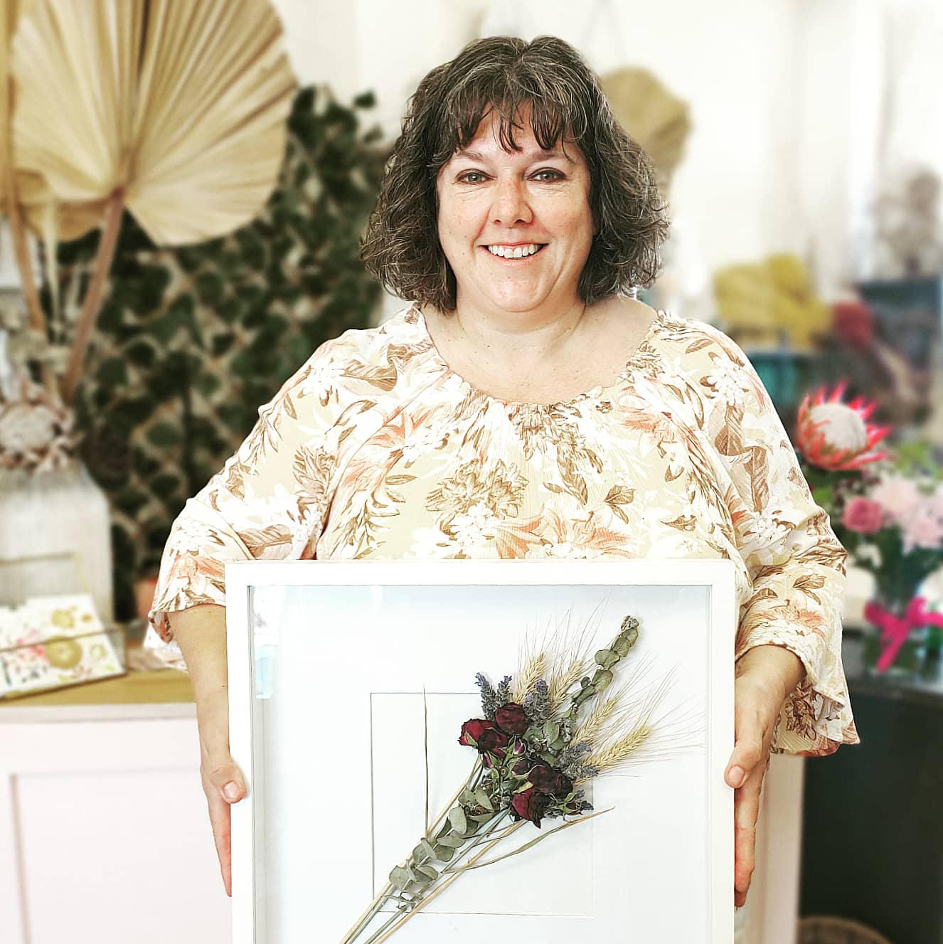 Preserved Flower Shadow Box 25th September 10:30am Central Coast, NSW