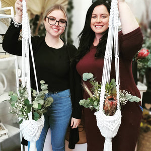 Macramé Pot Hanger & Dried Flower Workshop 25th June 10am, Central Coast NSW