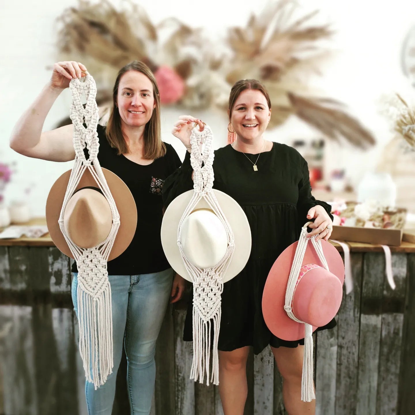 Macrame Hat Hanger Workshop 21st August 10am Central Coast, NSW