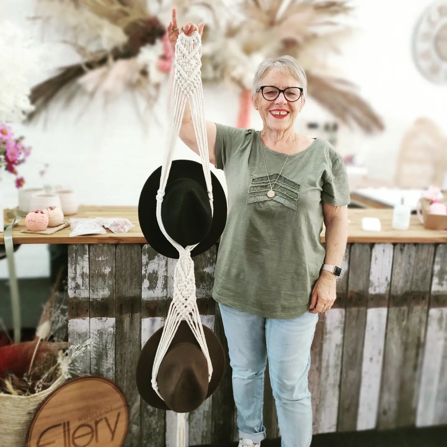 Macrame Hat Hanger Workshop 21st August 10am Central Coast, NSW