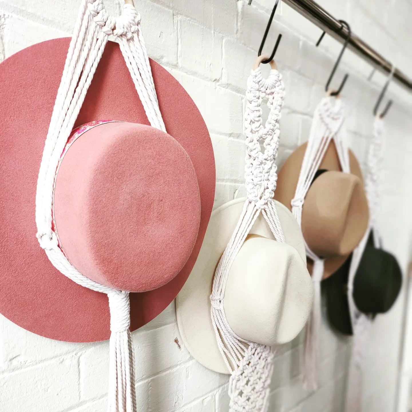 Macrame Hat Hanger Workshop 21st August 10am Central Coast, NSW