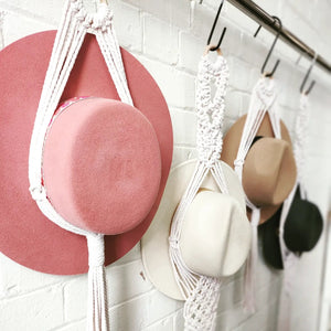 Macrame Hat Hanger Workshop 21st August 10am Central Coast, NSW