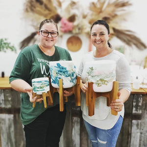 Alcohol Ink Planter Pot Workshop 29th October 10am Central Coast, NSW