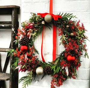 Private Booking Wreath Workshop 18th December 10am Central Coast, NSW