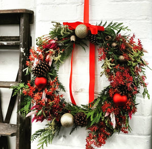 CHRISTMAS Wreath Making Workshop 17th December 10am Central Coast, NSW