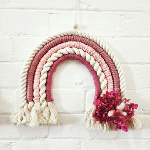 Wrapped Macrame Rainbow Workshop 12th March 10am Central Coast, NSW