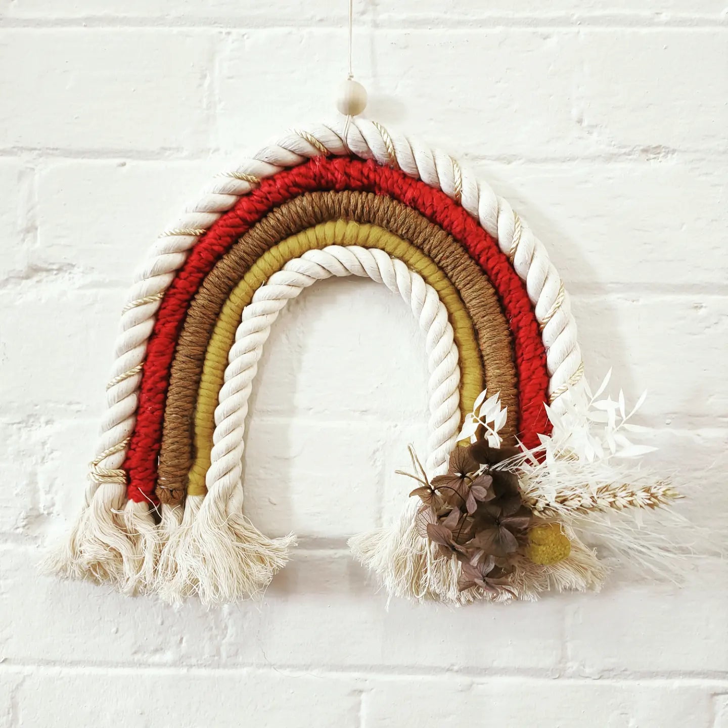 Wrapped Macrame Rainbow Workshop 12th March 10am Central Coast, NSW