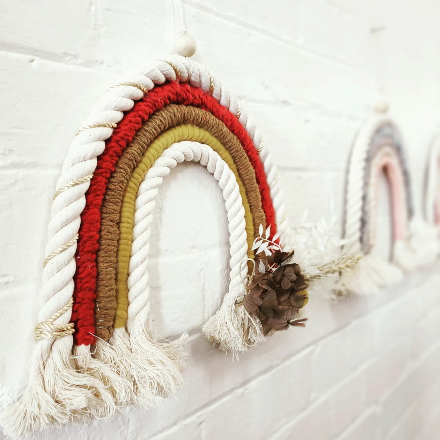 Wrapped Macrame Rainbow Workshop 12th March 10am Central Coast, NSW
