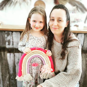 Wrapped Macrame Rainbow Workshop 9th October 10am Central Coast, NSW