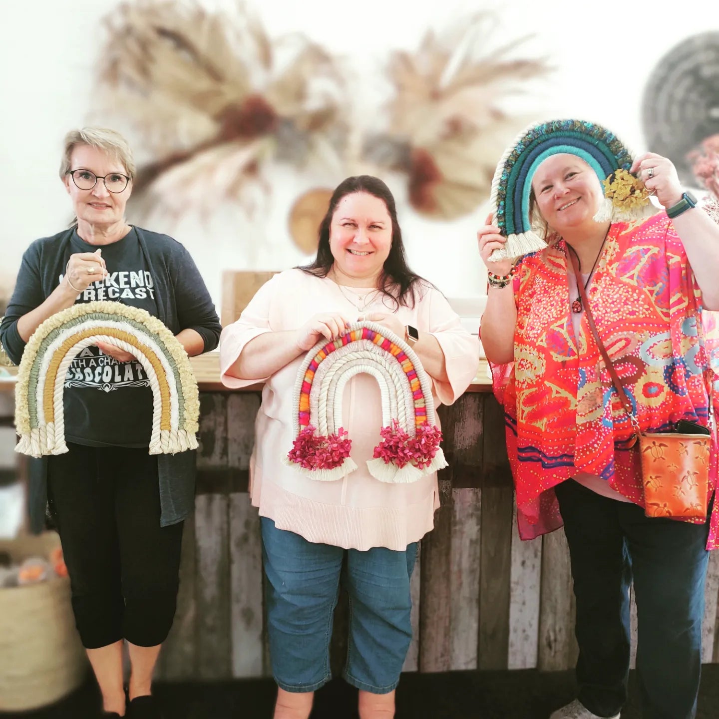 Wrapped Macrame Rainbow Workshop 9th October 10am Central Coast, NSW