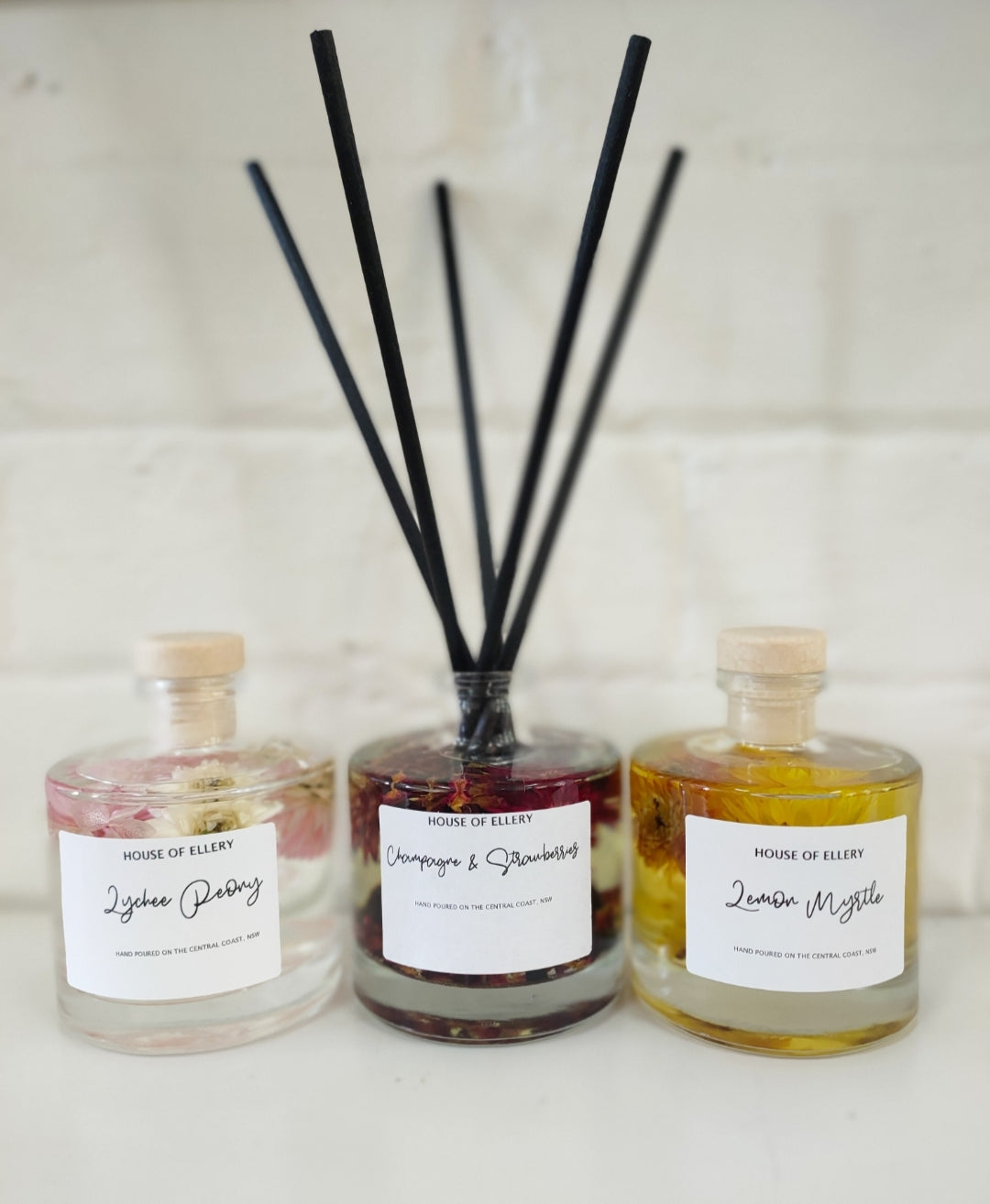 TRIO of Botanical Reed Room Diffusers Workshop 29th April 10am Central ...
