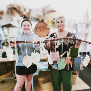 Macrame Feather Hanging Workshop 4th March 1pm Central Coast, NSW
