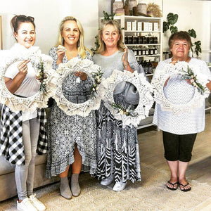 Macrame CHRISTMAS Wreath Workshop 29th November Central Coast, NSW