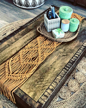 Macrame Table Runner Workshop 11th July, Central Coast NSW