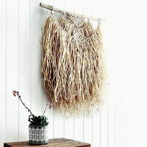 Natural Raffia Macramé Wall Hanging Workshop 9th January Central Coast, NSW