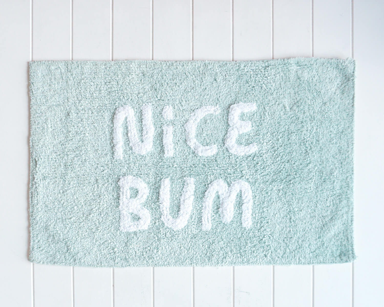 Nice Bum Mint Bath Mat