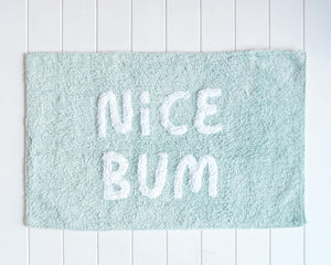 Nice Bum Mint Bath Mat