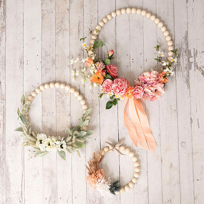 Preserved Flower Beaded Wreath Workshop 26h February 10am Central Coast, NSW
