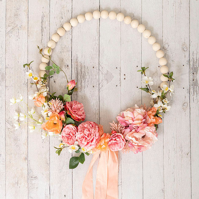 Preserved Flower Beaded Wreath Workshop 26h February 10am Central Coast, NSW
