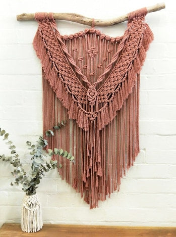 Beginner Macrame Wall Hanging Workshop 4th July, Central Coast NSW