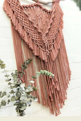 Beginner Macrame Wall Hanging Workshop 4th July, Central Coast NSW
