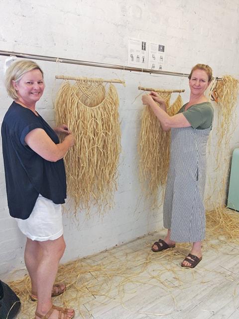 Natural Raffia Macramé Wall Hanging Workshop 5th February Central Coast, NSW