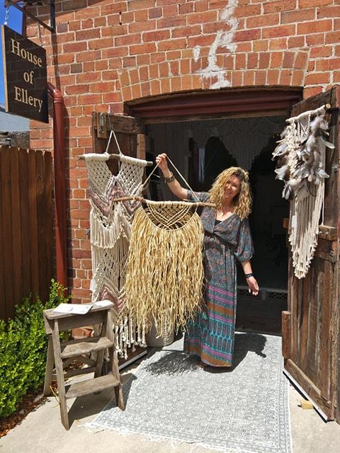 Natural Raffia Macramé Wall Hanging Workshop 5th February Central Coast, NSW