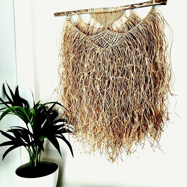 Natural Raffia Macramé Wall Hanging Workshop 5th February Central Coast, NSW